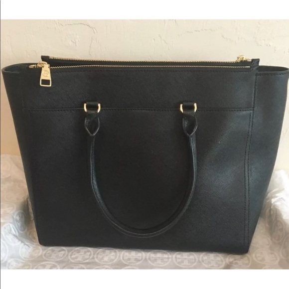 NEW TORY BURCH ROBINSON LEATHER SHOULDER BAG! - Picture 4 of 5